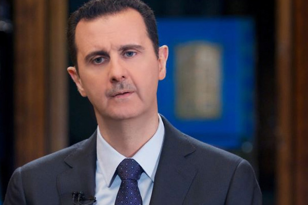 On ülke başkanı Esed'i tebrik etti