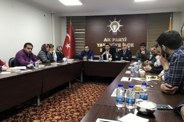 Yakutiye'de referandum değerlendirmesi yapıldı