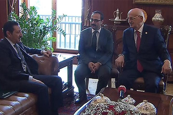 TBMM Başkanı Kahraman, Büyükelçi Hireyci'yi kabul etti