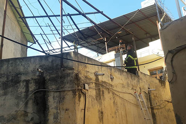 Hatay’da korkutan yangın