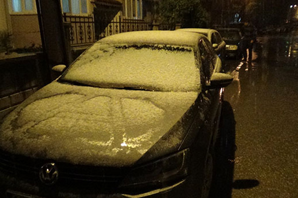 Kütahya'da kar sürprizi