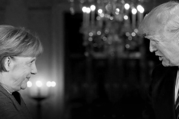 Trump, Merkel’in elini niçin sıkmadığını anlattı