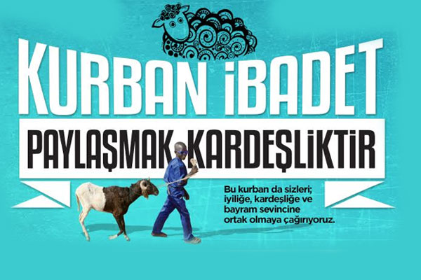 Kurban'da 99 ülke ve bölgedeyiz