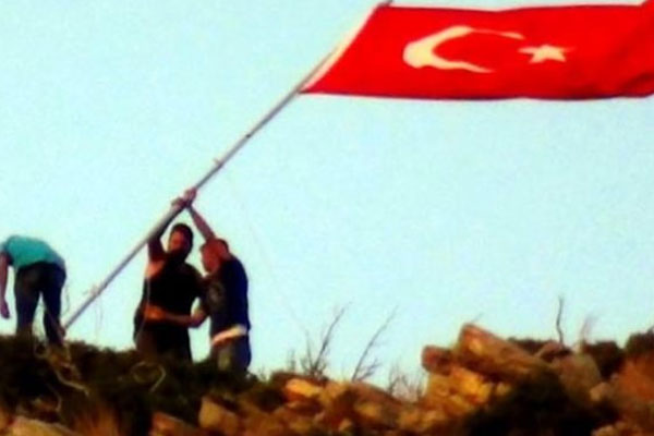 Bayrak ihbarının aslı başka çıktı