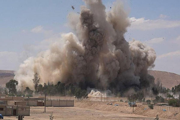 Rejimden Palmyra'ya hava operasyonu