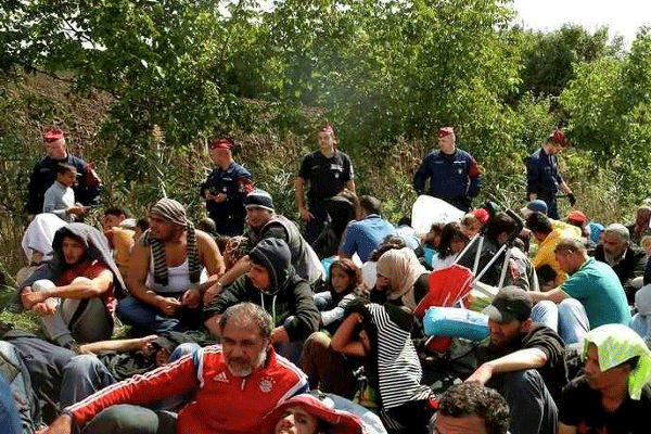 Finlandiya'da göçmenlere protesto