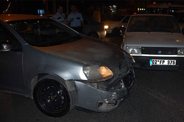 Adıyaman’da zincirleme trafik kazası