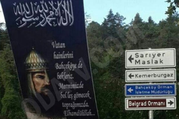 'Mermimiz de bol, leş gömecek toprağımız da'