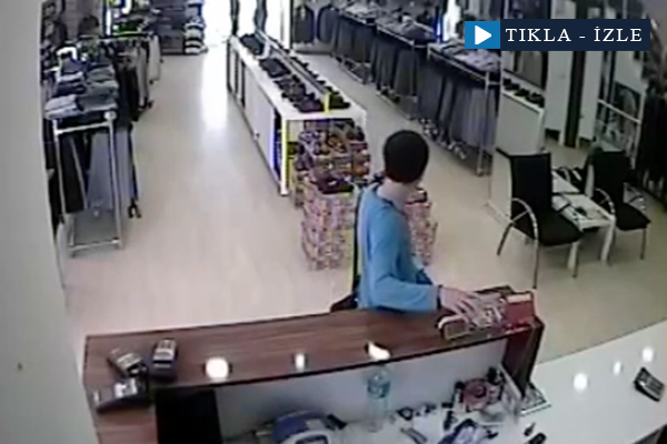 Sadaka kutusunu çalan hırsız böyle görüntülendi