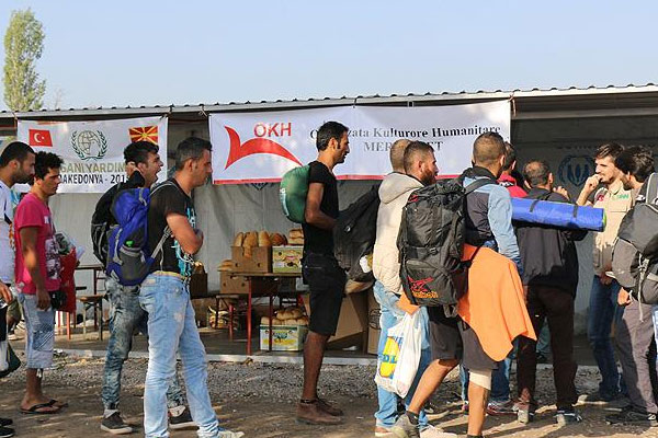 İHH sığınmacılara yardım elini uzatıyor