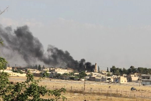 Suriye sınırında patlama