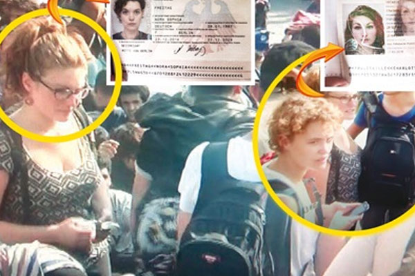 Mültecilerin arasına provokatörler sızdı