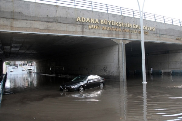 Metrekareye 137 kilogram yağış düştü