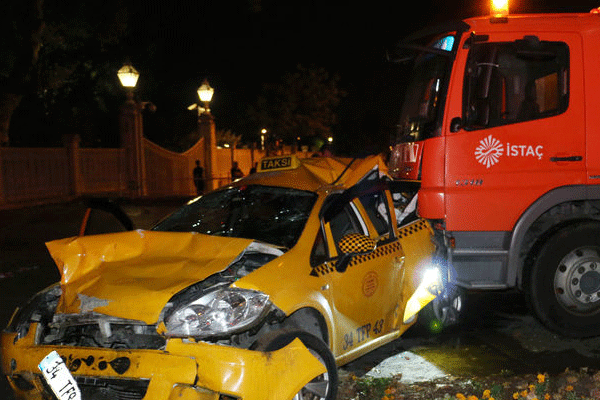 Beşiktaş zincirleme kaza