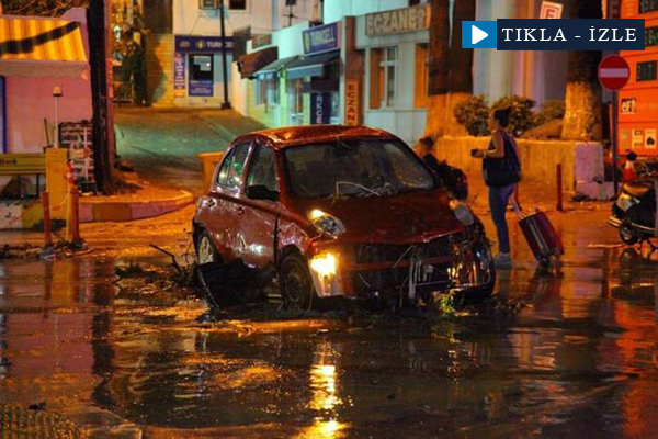 Bodrum sele teslim oldu