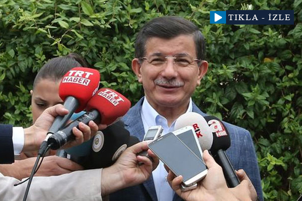 Davutoğlu: 'Ellerine verilen metni okudular'