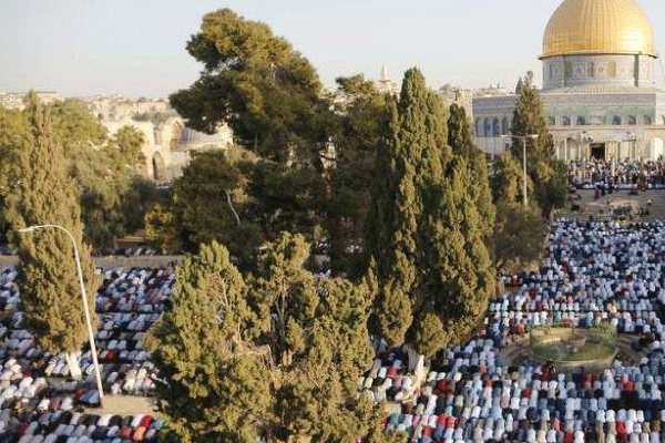 Mescid-i Aksa'da özgürlük eylemi
