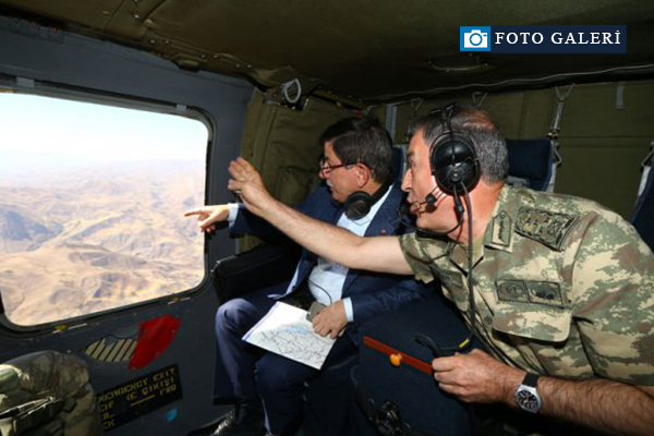 Başbakan Davutoğlu Dağlıca'da!