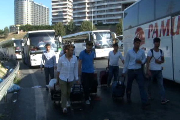 İstanbul’a dönüş çilesi başladı