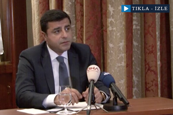 Demirtaş'tan CHP'ye koalisyon sinyalleri