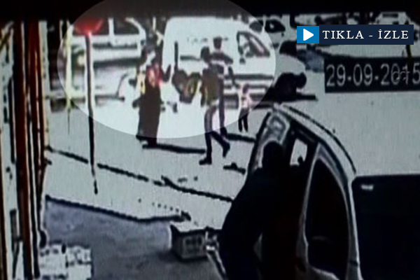 Otomobil çocuğa böyle çarptı