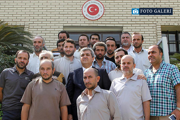 16 Türk işçi serbest bırakıldı