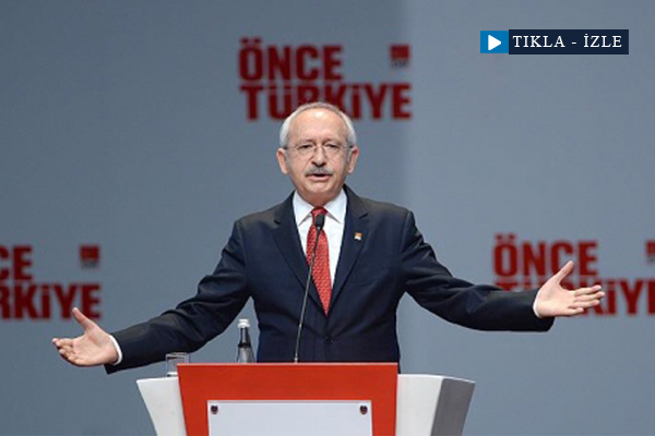 CHP seçim bildirgesini açıkladı