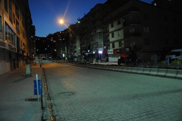 Nusaybin'de sokağa çıkma yasağı