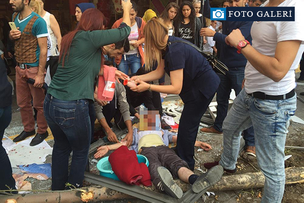 Ankara'da feci kaza!