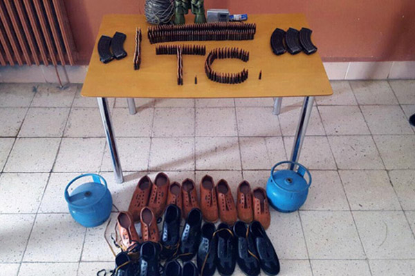 Siirt'te PKK'ya ait mühimmat yakalandı