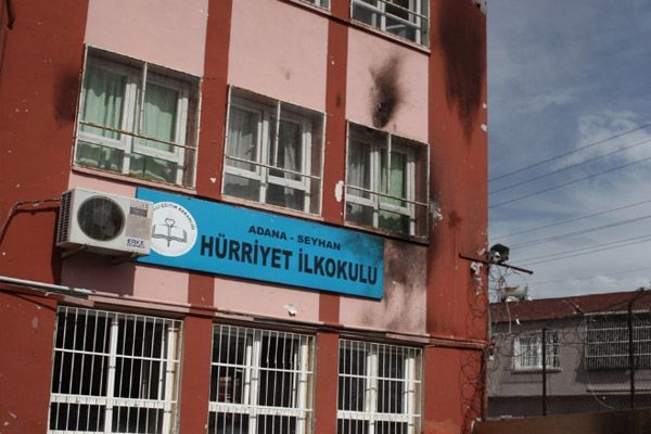 Okula ve sağlık ocağına saldırı