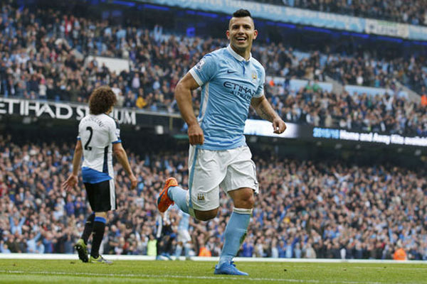 Agüero gol olup yağdı