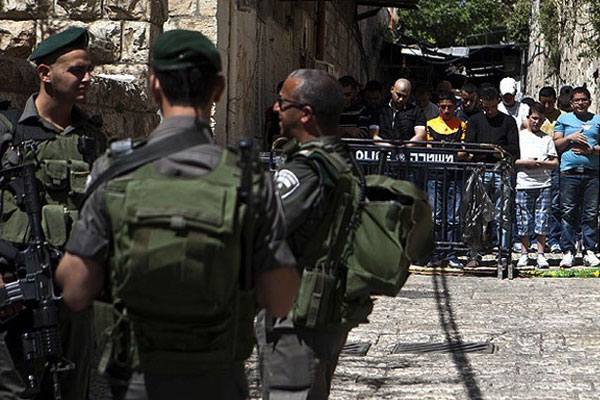 Kudüs Filistinlilere yine yasak yasak edildi