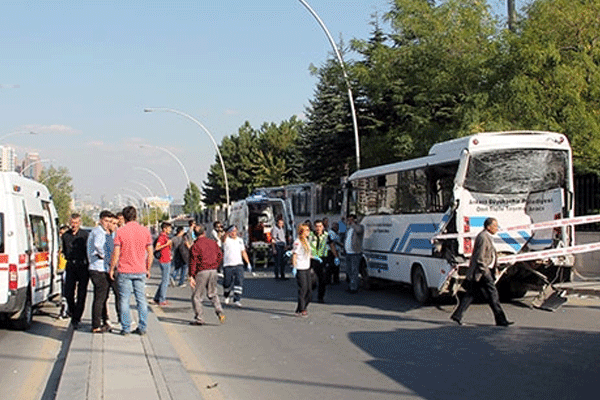 Ankara'da kamyon faciası