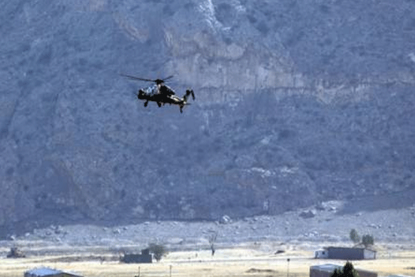 Ağrı Dağı'nda hava destekli operasyon