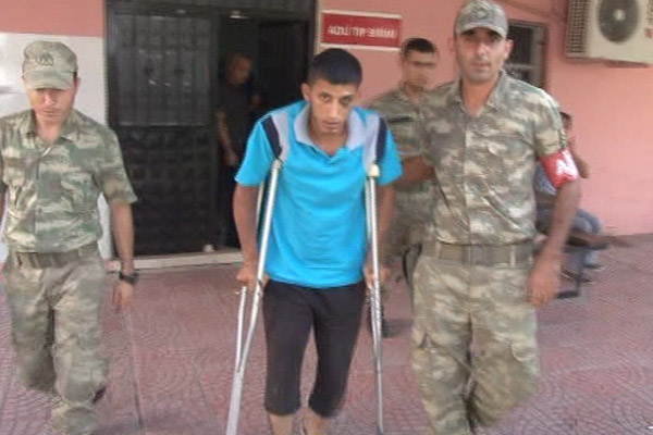 Askerden izne gelip polise molotof attı