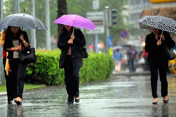 Balkanlar'dan yağışlı hava geliyor