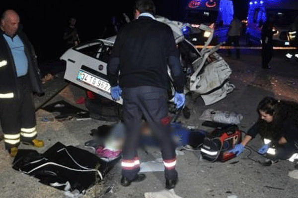 Ölüm virajı can aldı