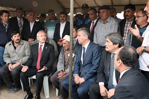 Şehit evinde Kılıçdaroğlu'na tepki