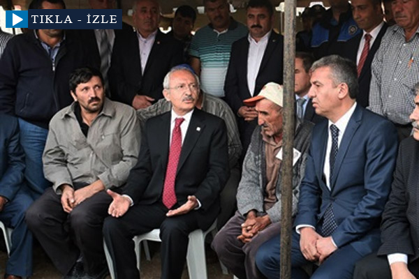 Şehit evinde Kılıçdaroğlu'na tepki