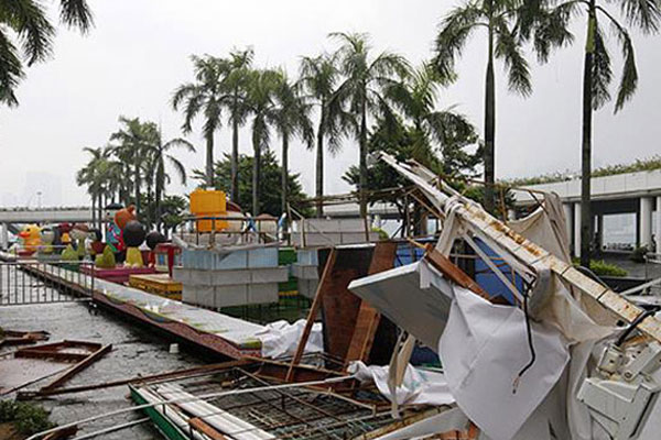 Çin'de tayfun: 20 ölü