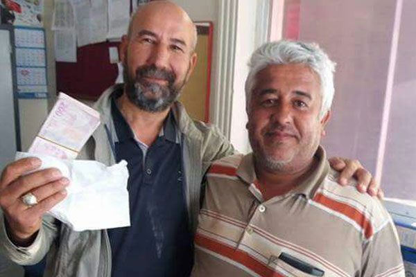Bulduğu 16 bin TL’yi sahibine teslim etti
