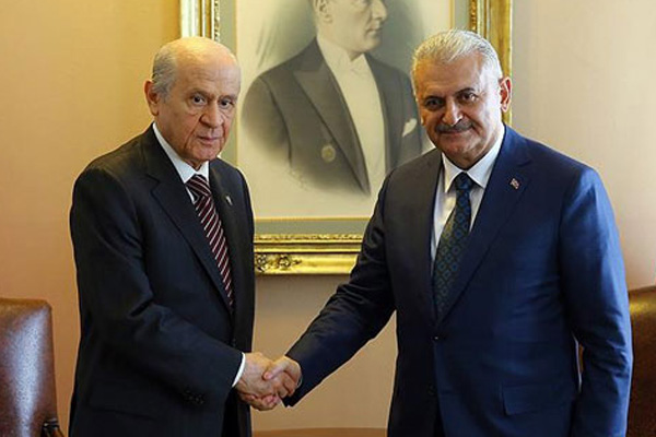 Başbakan Yıldırım Bahçeli ile görüşecek