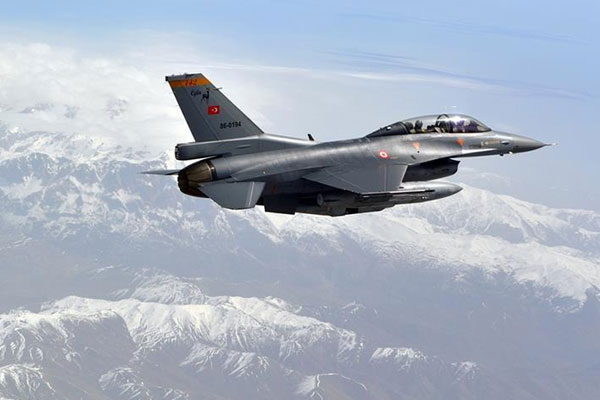 Zap bölgesine hava harekatı