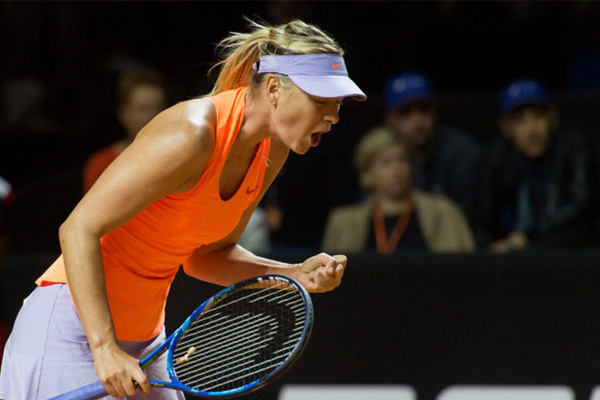 Sharapova yarı finalde