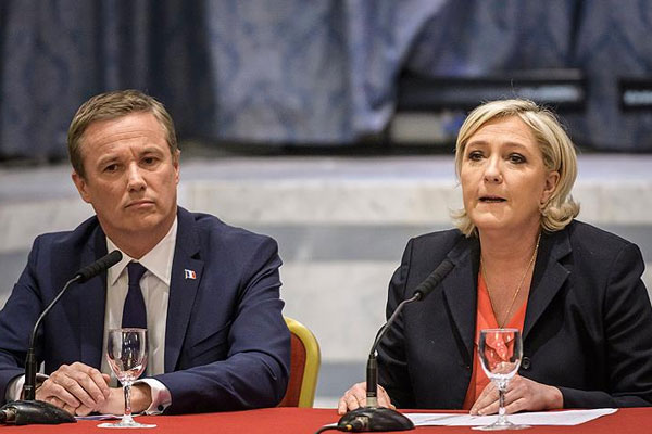 Le Pen'in başbakan adayı belli oldu