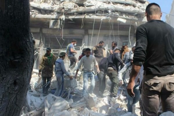 Suriye'de hava saldırısı: 10 ölü