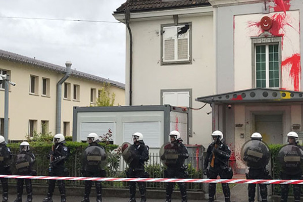 Türkiye'nin Zürih Başkonsolosluğuna saldırı