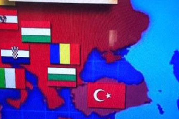 Barcelona TV'sinde 'kırpılmış' Türkiye!