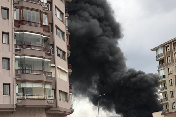 Isparta'da büyük yangın!